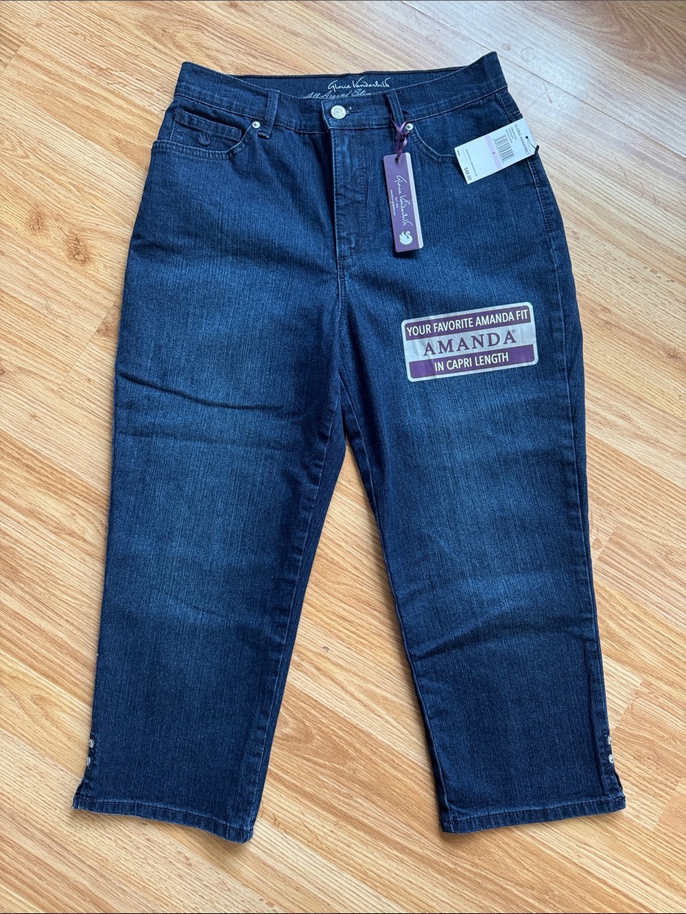 Gloria Vanderbilt 20” Amanda Capri Jeans 🔅 size 6